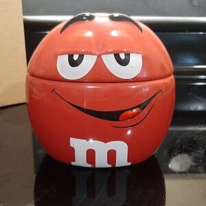 M&M collectable candy Jar